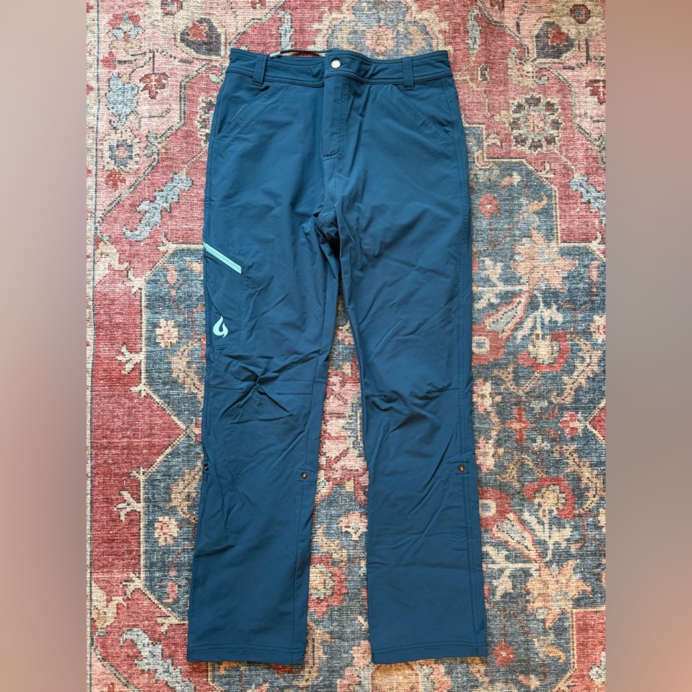 Gnara Blue Hiking Pants Size 8